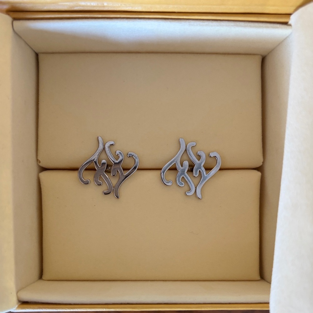 Fendi Silver Cufflinks